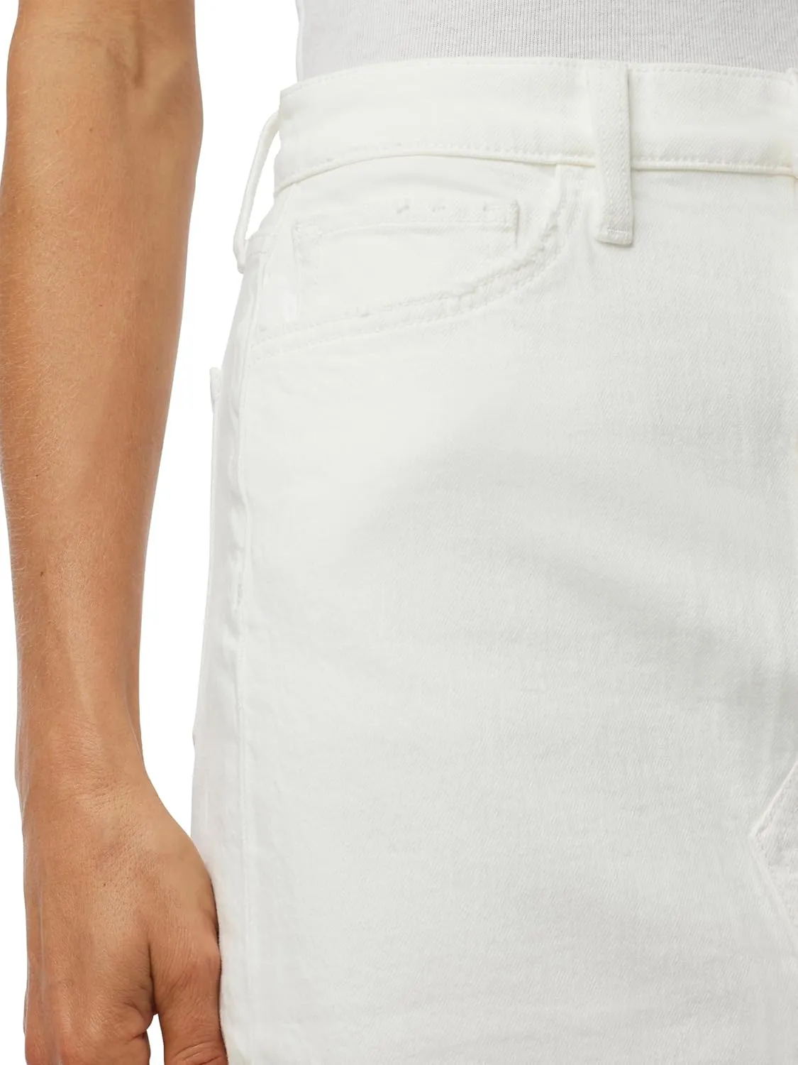 Joe's Women's The Joplin High Rise Knee Length Denim Skirt with Front Slit
