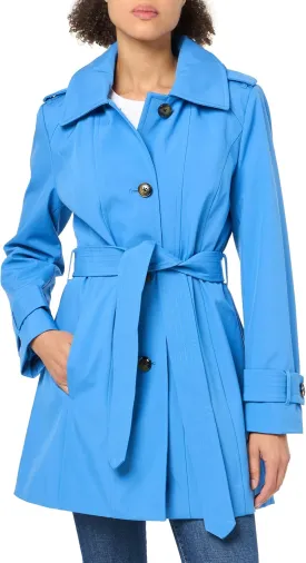 LONDON FOG Women's Single Breasted Trench Coat